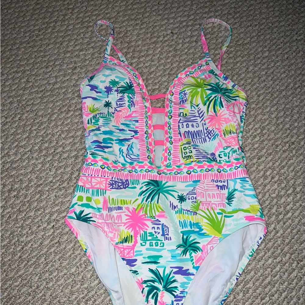 Lily Pulitzer swimsuit size 12.